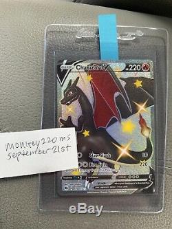 Charizard V Secret Rare PSA 10 Champions Path 079/073 Shiny FA Pokemon Card