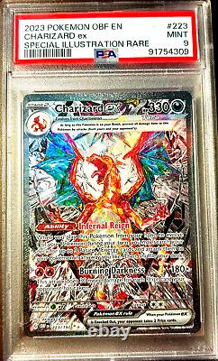 Charizard ex 223/197 Special Illustration Rare 2023 Obsidian Flames