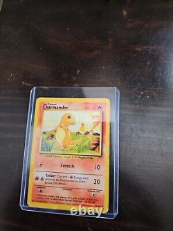 Charmander Pokemon Card 46/102 Original 1995 Base Set Rare