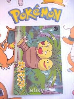 Charmander/Squirtle Japanese Pokemon holo Vending Sticker/Card #218 mint RARE