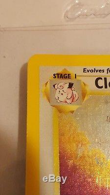 Clefable 1/64 PRERELEASE Jungle Set Promo HOLO Rare Collectible Pokemon Card