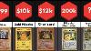 Comparison Most Expensive Pokemon Cards