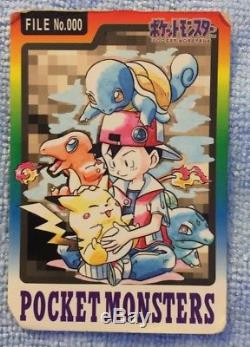 Complete 1997 Carddass Japanese Pokemon Set with Binder and SPECIAL INDEX CARDS