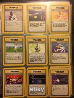 Complete Base Set Pokemon Cards 102/102 Charizard Blastoise Venusaur Original