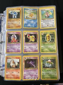 Complete Base Set Pokemon Cards 102/102 Charizard Rare WOTC 1999 Unlimited 100%