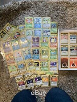 Complete Base Set Pokemon Cards 102/102 GREAT CONDITION! Full Set