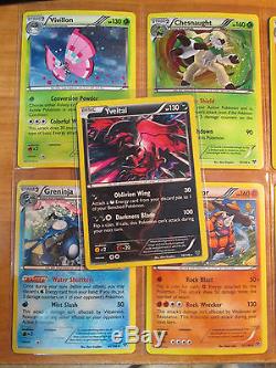 Complete MASTER Pokemon XY BASE Card Set/146 Full Art Reverse Holo Rare X and Y