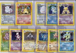 Complete Original Pokemon Base Set 102/102 Cards All Holos Rares NM-MT CHARIZARD