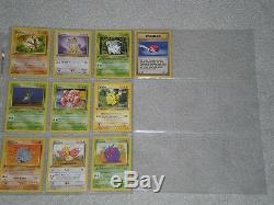 Complete Pokemon 1st Ed First Edition Jungle Card Set 64/64! Out of Print, Rare