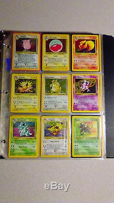 Complete Pokemon 64 Card Set Jungle Collection Rare Missing Symbol Holo Errors