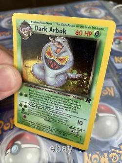 Dark Arbok 2/82 Pokemon Team Rocket Holo Card Excellent ERROR Rare