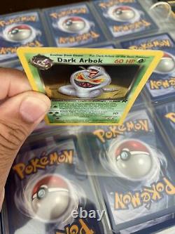 Dark Arbok 2/82 Pokemon Team Rocket Holo Card Excellent ERROR Rare