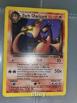 Dark Charizard 21/82 Rare Pokemon Team Rocket Single Card Played 2000 WOTC