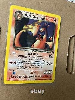 Dark Charizard Team Rocket Holo Rare NM Gem 4/82 Pokemon Card