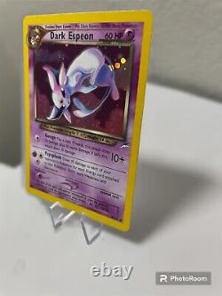 Dark Espeon Holo-Rare 4/105 Neo Destiny Pokemon TCG Card NM SWIRL