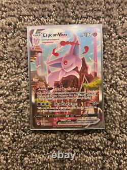 Espeon VMAX Alternate Alt Art 270/264 Fusion Strike Secret Rare Pokemon