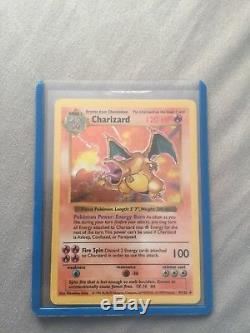 First Gen. Shadowless Holo Rare Pokemon Card Charizard 4/102 Mint 1999