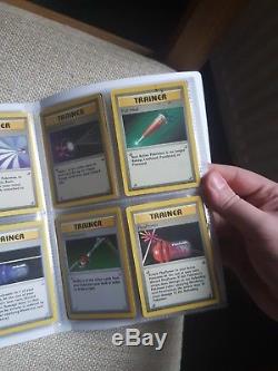 Full Pokemon Card in Folder Original Base Set 1999 1-102