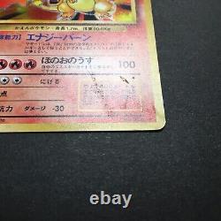 GO- Pokemon Card Charizard No. 006 Holo Rare Base SET Old Back Japanese F/S