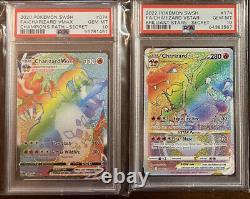 GRADED PSA 10 GEM MT CHARIZARD POKEMON CARD AUTHENTIC! PSA SLAB Only FASTSHIP