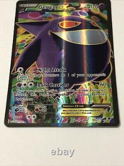 Gengar EX 114/119 Pokemon Phantom Forces XY Full Art Ultra Rare Card