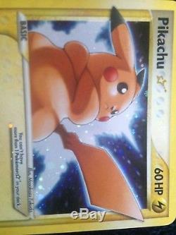 Gold Star Pikachu 104/110 Ultra Rare Holo Pokemon Card NM
