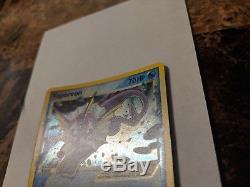 Gold star Vaporeon Pokemon EX card 102/108 Very Rare in absolute perfect state