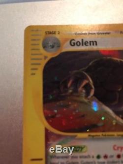 Golem Card Holo Skyridge Crystal NM RARE 148/144