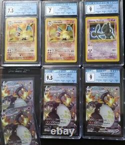 Graded Charizard Pokemon Card Authentic! Guaranteed Mint 9 And Up! Fastship