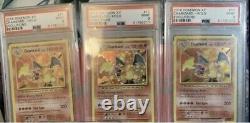 Graded Charizard Pokemon Card Authentic! Guaranteed Mint 9 And Up! Fastship