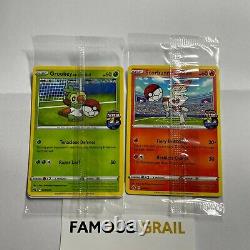 Grookey & Scorbunny On The Ball Pokemon FA England Futsal Card SEALED BUNDLE