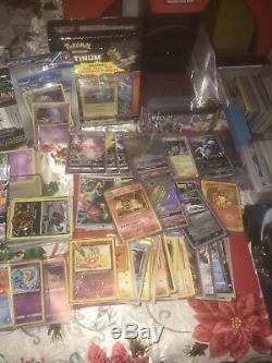 HUGE Pokemon Card Collection Over 400 Holos & SUPER RARE Cards With UNOPENED Packs