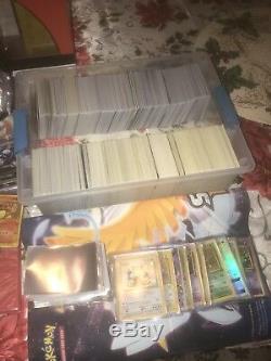 HUGE Pokemon Card Collection Over 400 Holos & SUPER RARE Cards With UNOPENED Packs