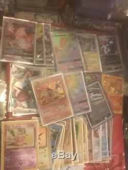 HUGE Pokemon Card Collection Over 400 Holos & SUPER RARE Cards With UNOPENED Packs