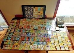 HUGE Pokemon card lot collection! OVER 2,200 Cards! (Rares, shadowless, Ect)