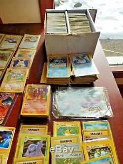 HUGE Pokemon card lot collection! OVER 2,200 Cards! (Rares, shadowless, Ect)