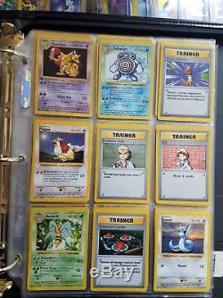 HUGE Pokemon card lot collection! OVER 2,200 Cards! (Rares, shadowless, Ect)
