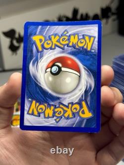 Hitmonchan 7/102 INCOMPLETE HOLO Error Misprint Base Set Pokémon Card