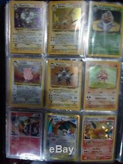 Holo Pokemon Card Lot Binder Read Description! Rares in the back of the book