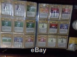 Holo Pokemon Card Lot Binder Read Description! Rares in the back of the book