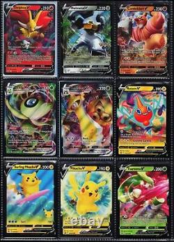 Huge Binder Collection Lot of 180 Pokemon Cards Mixed Ultra Rare Full Art