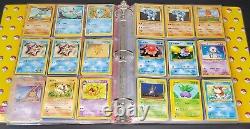 Huge Lot of Vintage Pokemon Cards Collection Rare Base 180 Cards Binder
