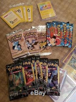 Huge POKEMON CARD LOT Collection tons of holos promos rares etc old school