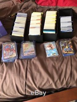 Huge POKEMON Trading Card Collection EX, GX, Full Art, Ultra Rare. Over1000 card