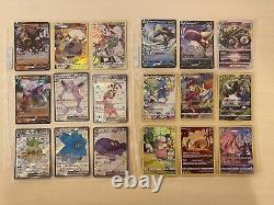 Huge Pokemon Card Collection Lot, 206 Cards, Ultra Rares