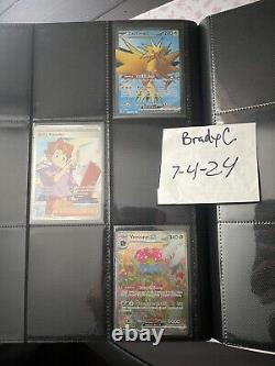 Huge Pokemon Card Collection Lot Rares Holos Guaranteed Ultra Rare! EX/GX/V