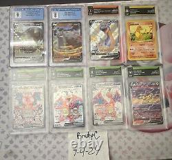 Huge Pokemon Card Collection Lot Rares Holos Guaranteed Ultra Rare! EX/GX/V