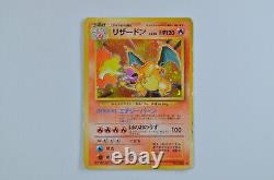 Japanesae Charizard Base Blaine's Charizard PLAYED 2 Pokemon Cards