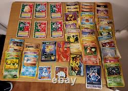 Japanese Pocket Monster Pokemon Cards Vintage 1995-96 RARE Huge LOT Stickers