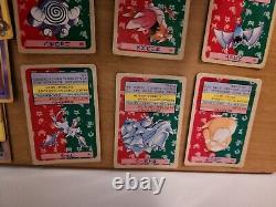 Japanese Pocket Monster Pokemon Cards Vintage 1995-96 RARE Huge LOT Stickers